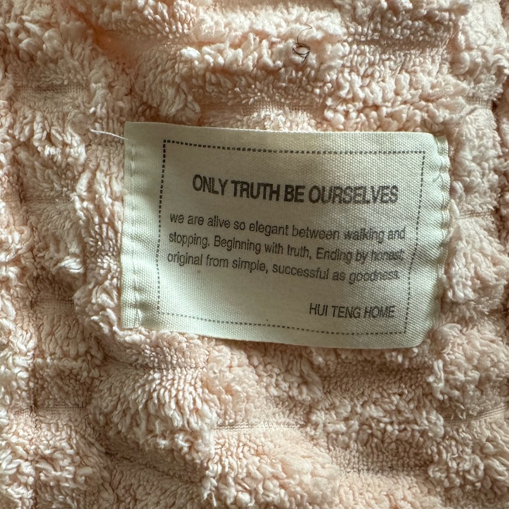 Cozy Pink Textured Robe - Picture 7 of 9